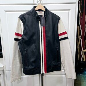 Tommy Hilfiger Classic Leather Moto Jacket